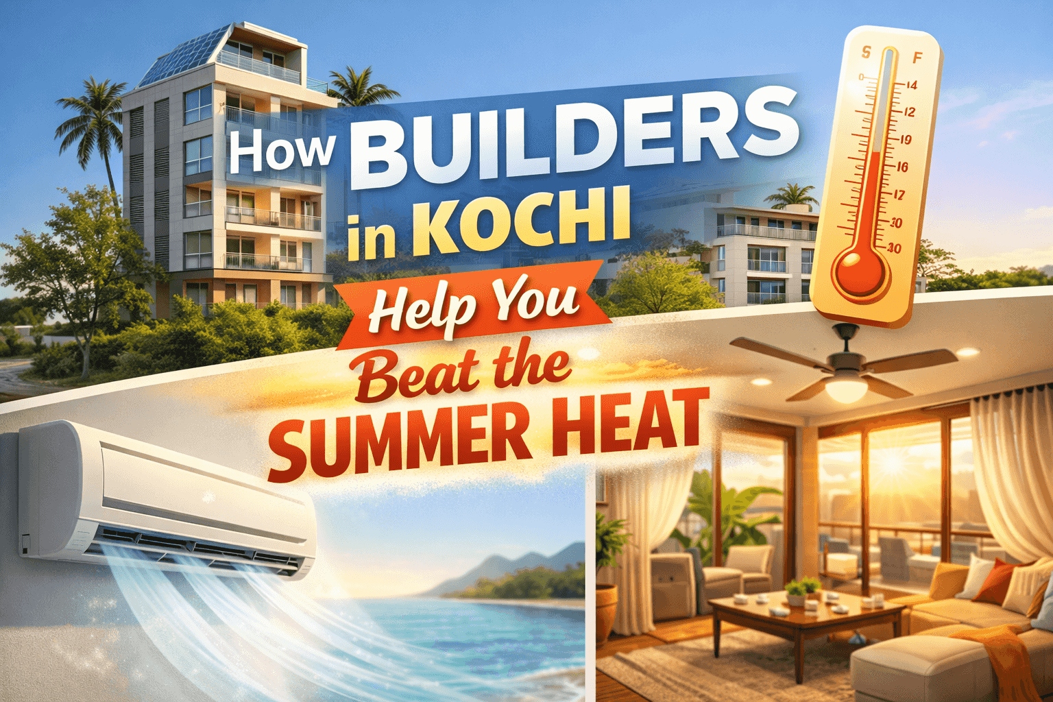 How Builders in Kochi Help You Beat the Summer Heat