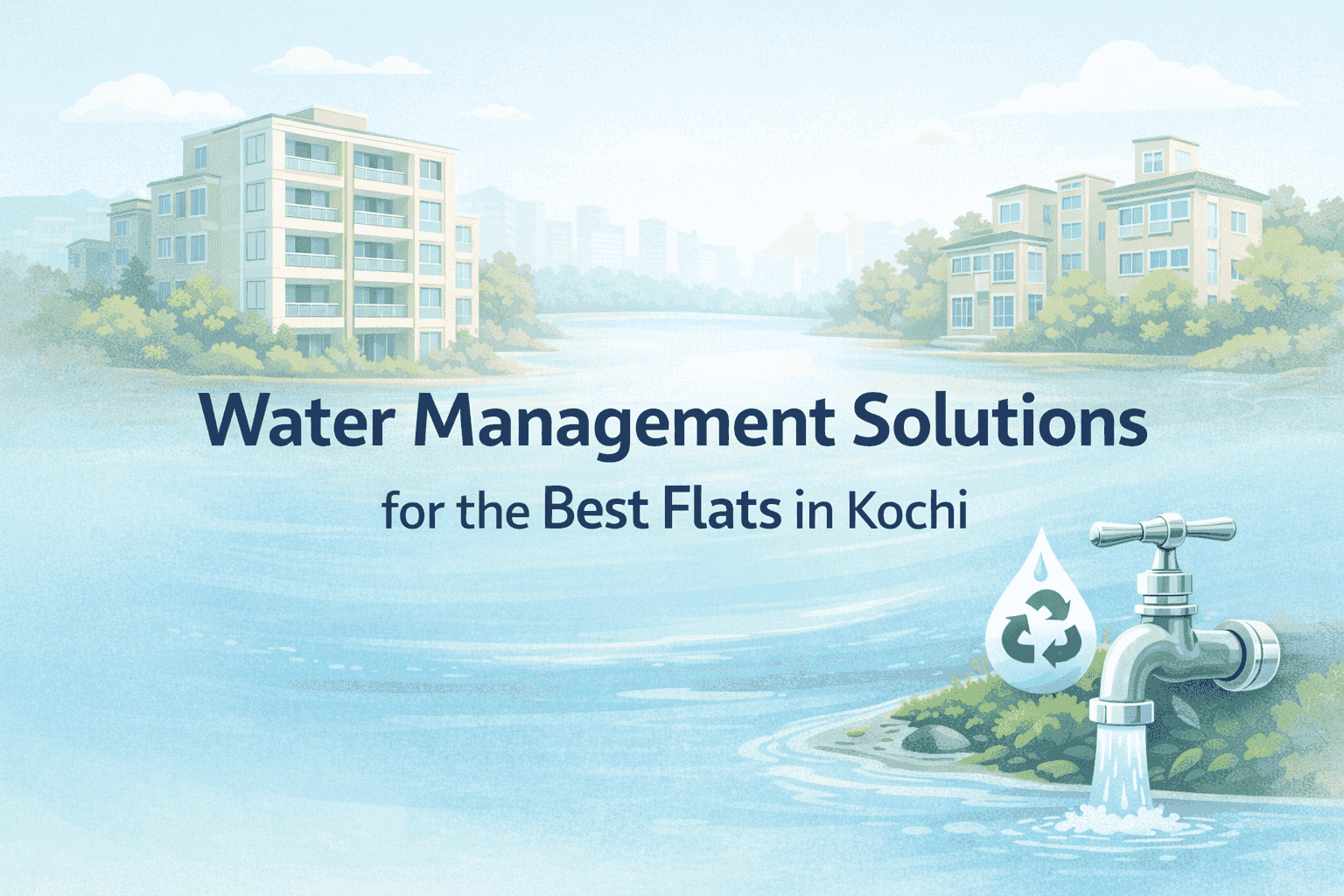 Water Management Solutions for the Best Flats in Kochi