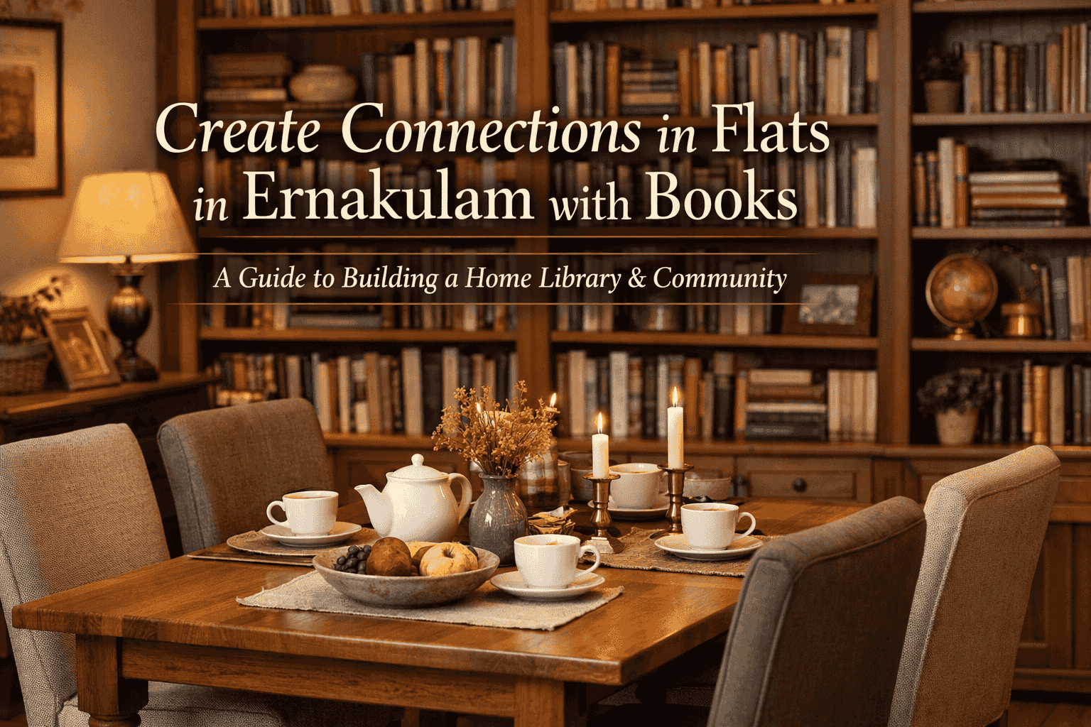 Create Connections in Flats in Ernakulam with Books