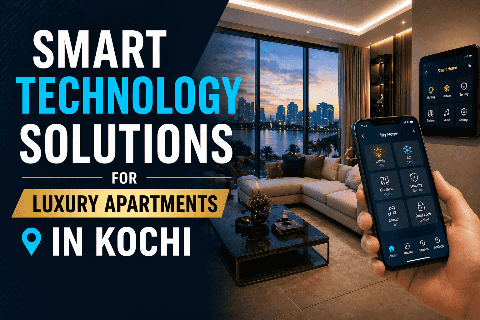 Smart Technology Solutions for Luxury Apartments in Kochi