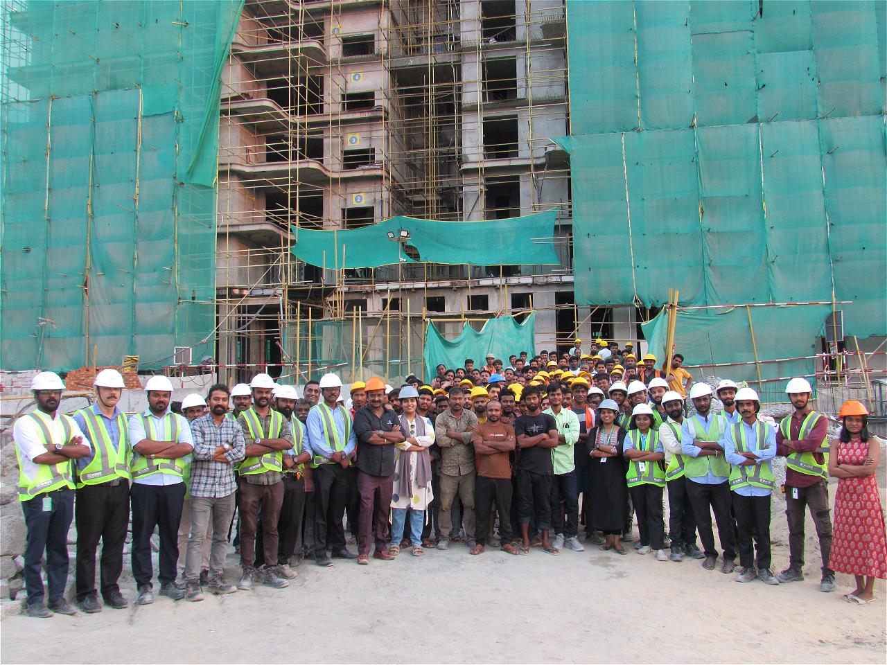 Structure Completion Ceremony at Kent Eco Sanctum