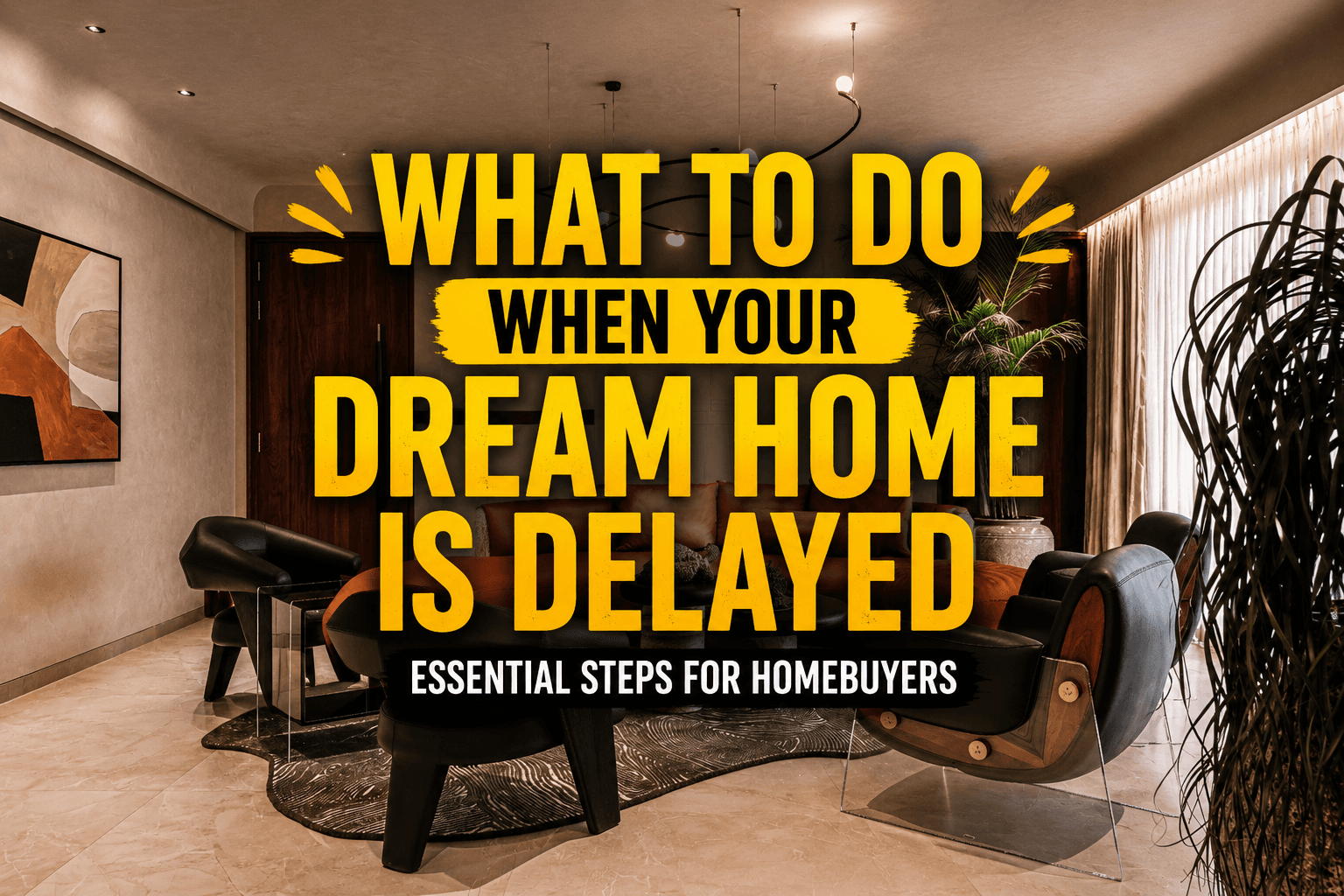 What to Do When Your Dream Home Is Delayed: Essential Steps for Homebuyers