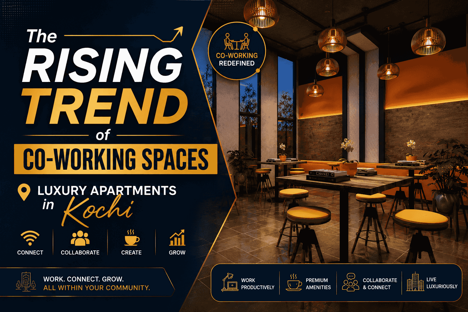 The Rising Trend of Co-Working Spaces: Luxury Apartments in Kochi