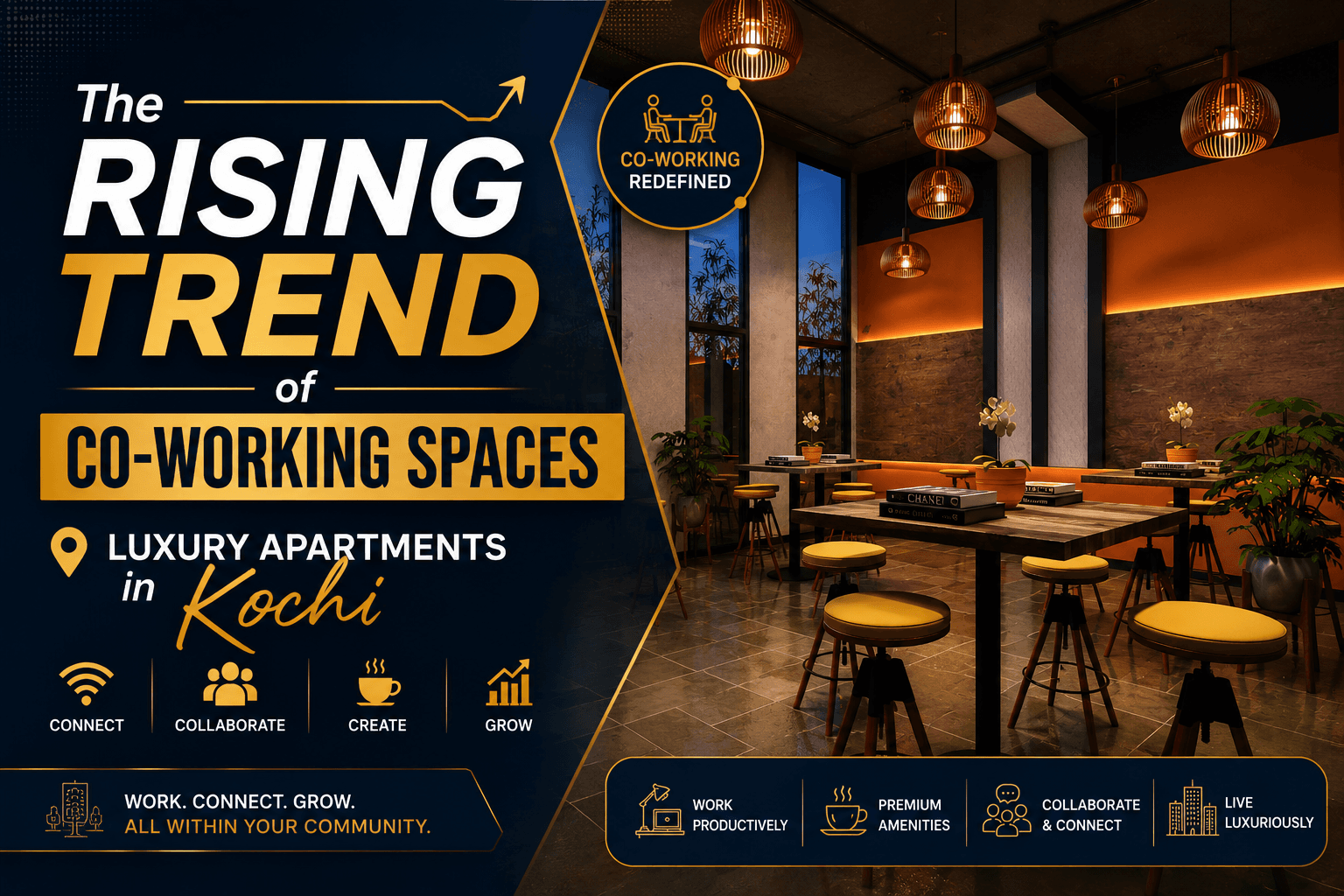 The Rising Trend of Co-Working Spaces: Luxury Apartments in Kochi